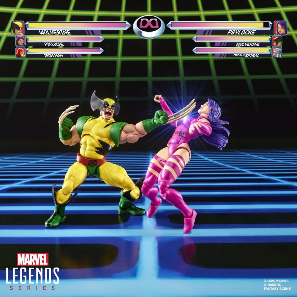 Marvel Games Marvel Legends Action Figure 2-Pack Wolverine & Psylocke 15 cm [13]