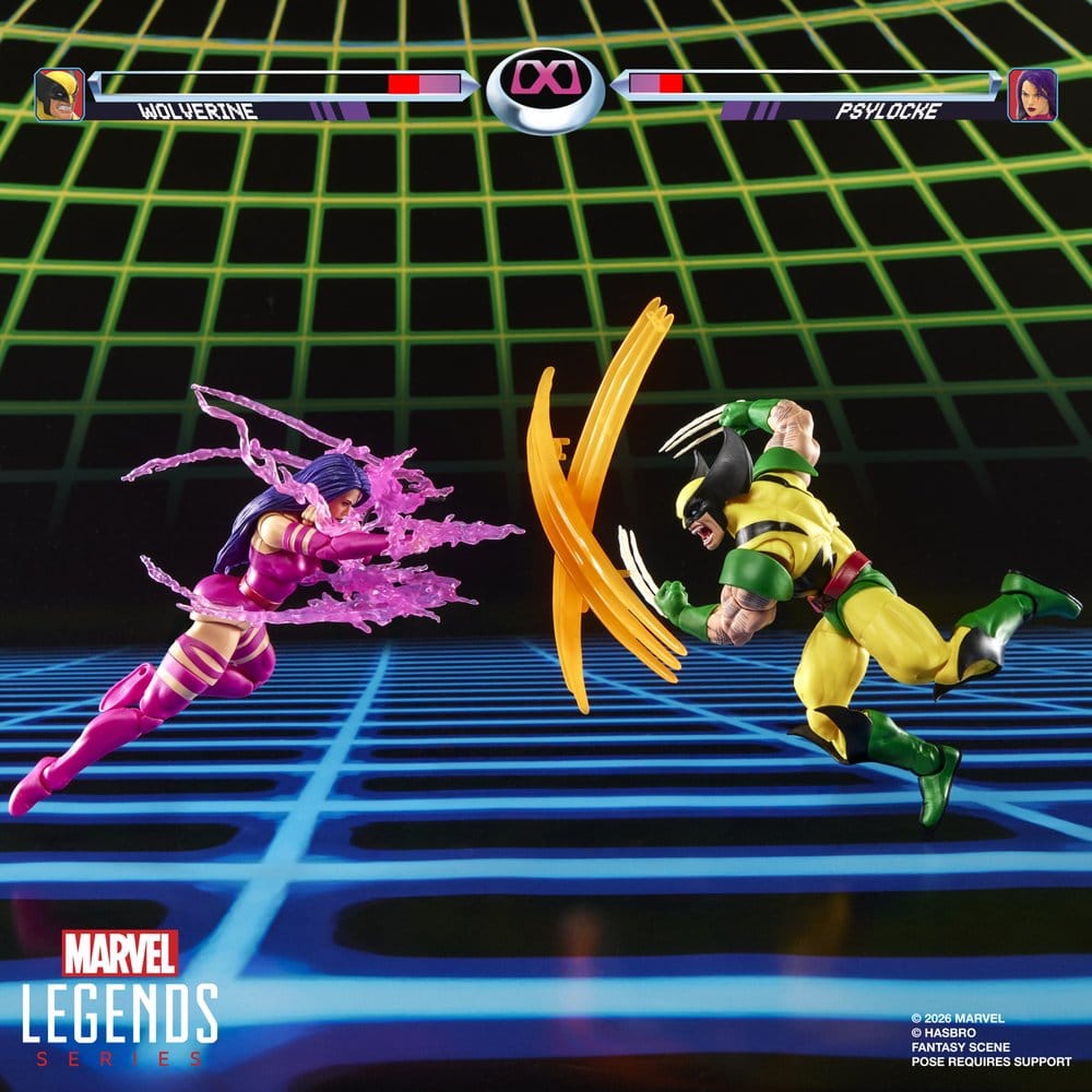 Marvel Games Marvel Legends Action Figure 2-Pack Wolverine & Psylocke 15 cm [16]
