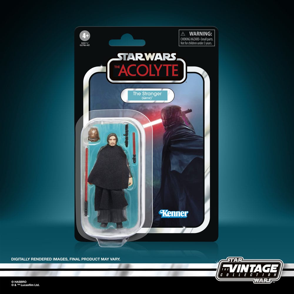 PRECOMENZI - Star Wars: The Acolyte Vintage Collection Action Figure The Stranger (Qimir) 10 cm