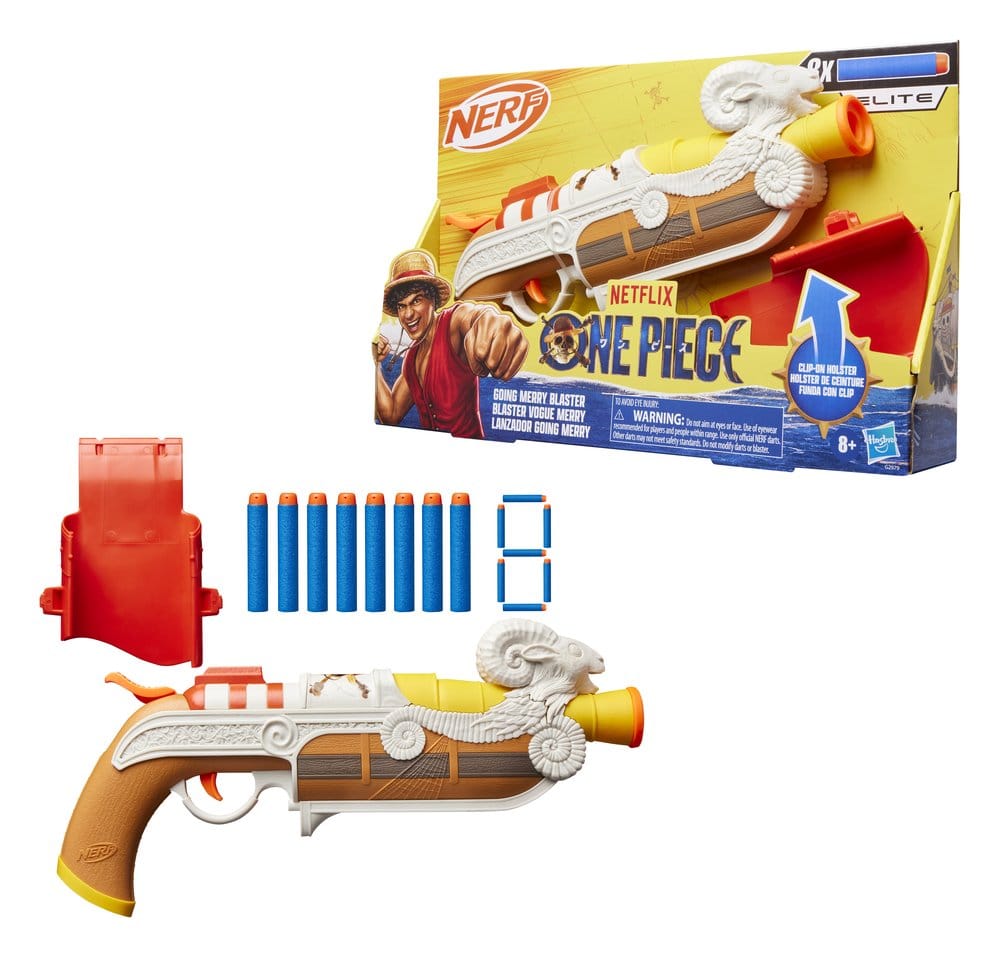 PRECOMENZI - One Piece NERF Dart Blaster Going Merry