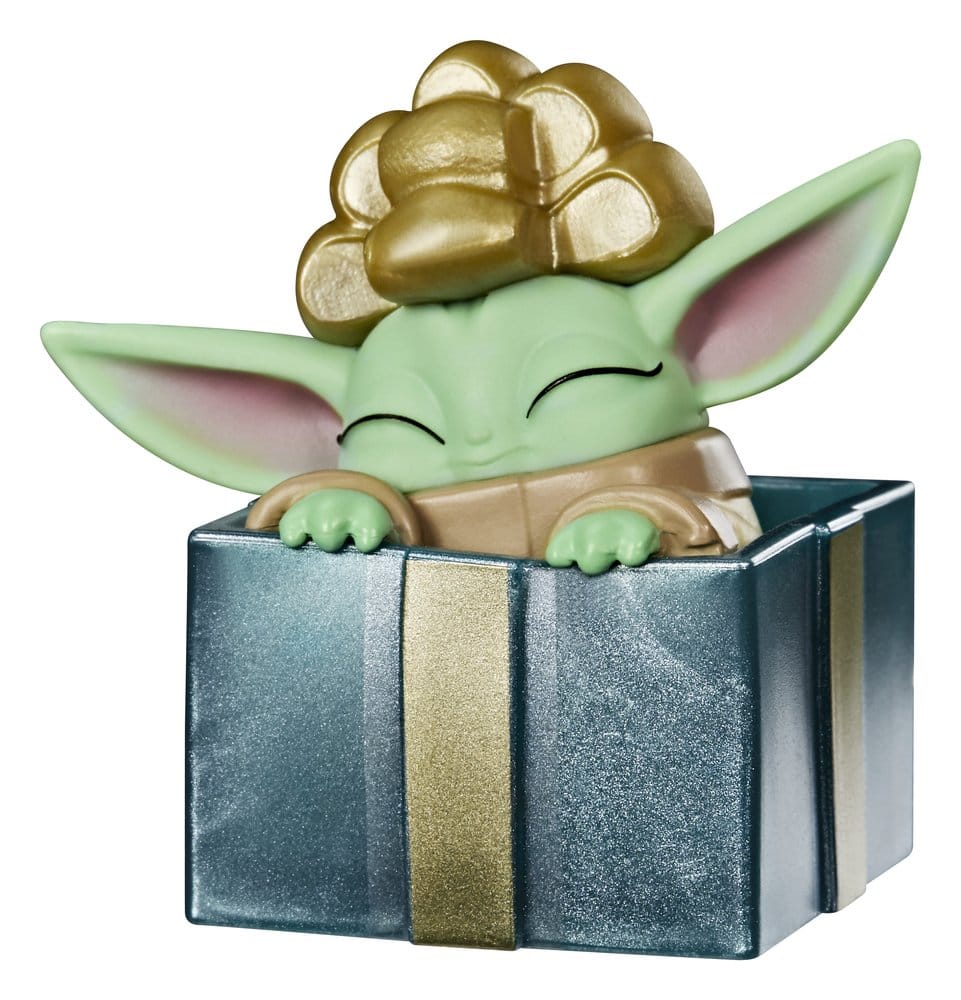 Star Wars Mini Figures 4 cm Grogu Force Freeze Series 2 Blind Box Display (24) [10]