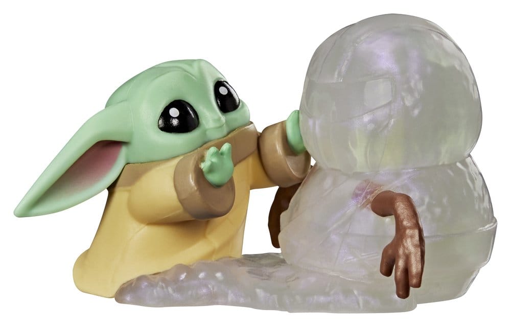 Star Wars Mini Figures 4 cm Grogu Force Freeze Series 2 Blind Box Display (24) [11]