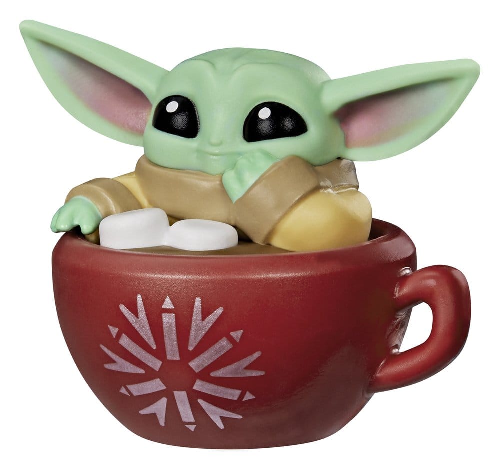 Star Wars Mini Figures 4 cm Grogu Force Freeze Series 2 Blind Box Display (24) [12]