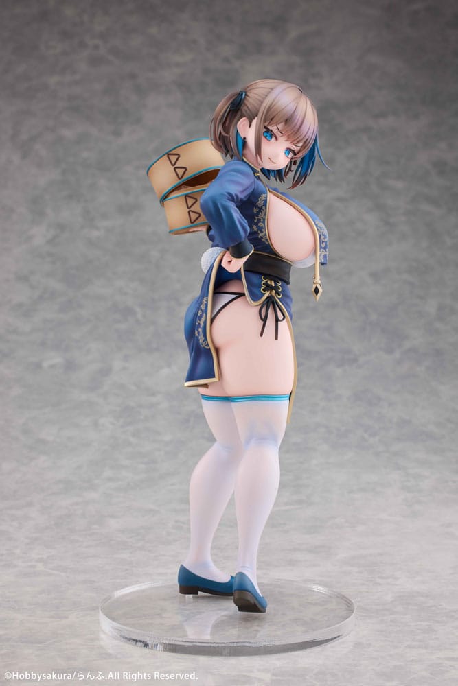 Original Illustration PVC Statue 1/7 Manjuu Musume Tsumugu Illustrated by Ranfu DX Ver. 25 cm