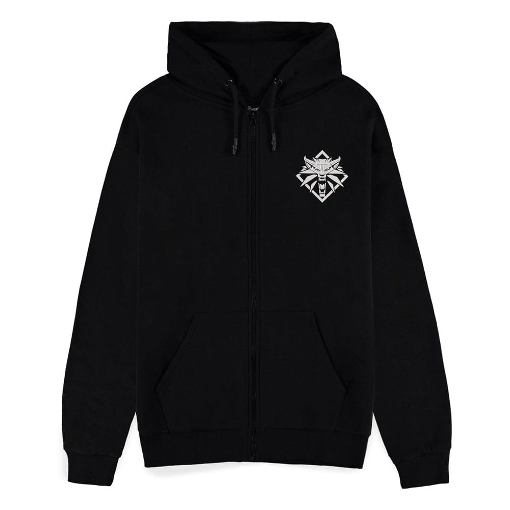 The Witcher Zipper Hoodie Sweater Leshen Size S