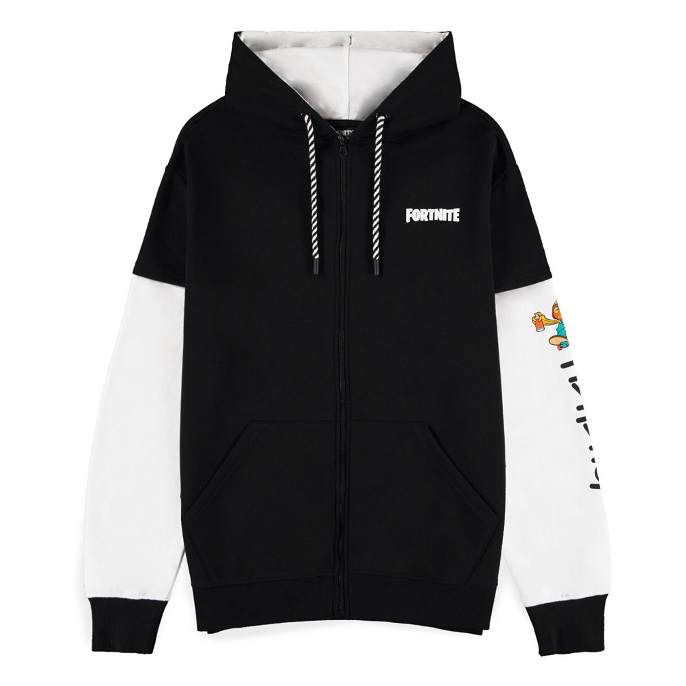 Fortnite Vest met capuchon -L- Fishstick Zwart