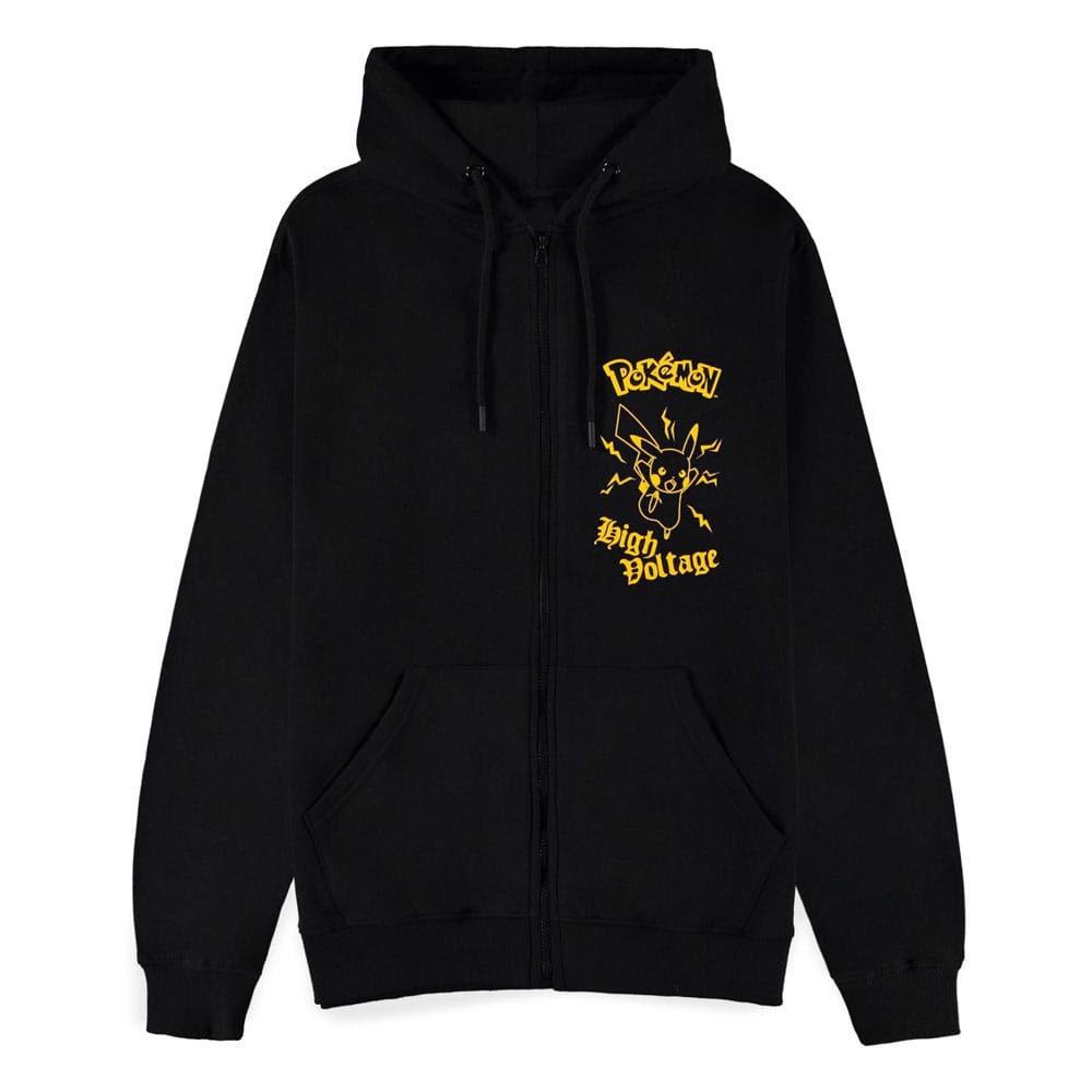 Pokémon Zipper Hoodie Pikachu Voltage Size S 2
