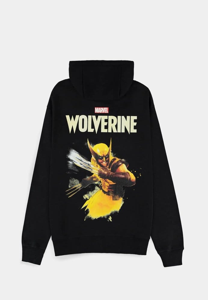 Marvel Zipper Hoodie Wolverine Black