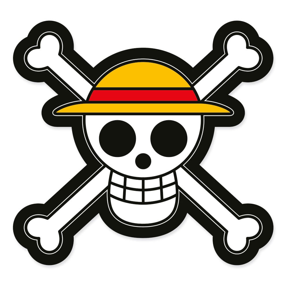 One Piece Pude Jolly Roger 33 cm