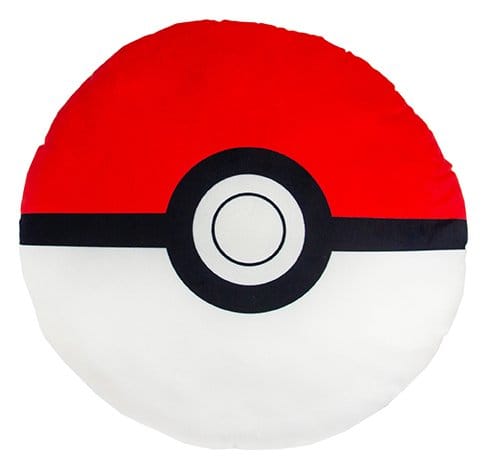 Pokémon Soft Velboa Pillow Pokeball 30 x 30 cm