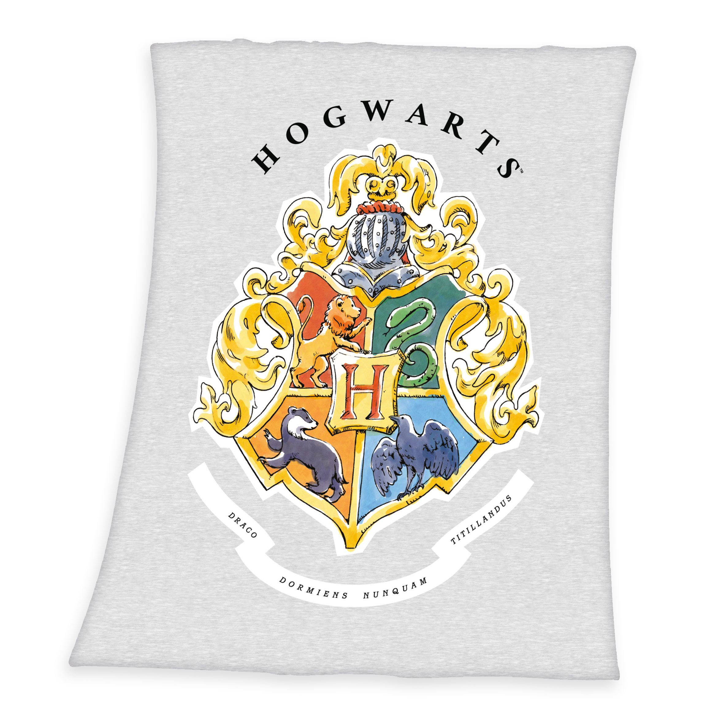 Harry Potter Fleece Blanket Hogwarts 130 x 160 cm