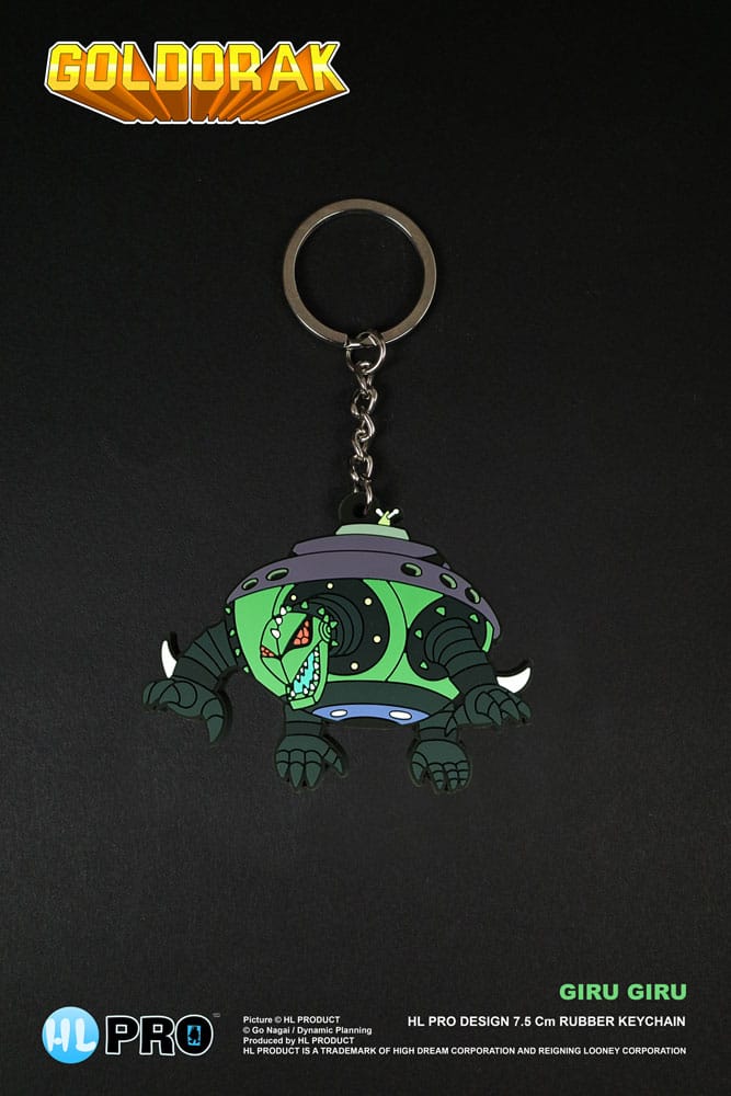 Grendizer Rubber Keychain Giru Giru 7 cm