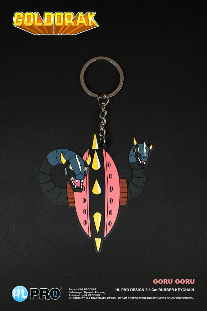 Grendizer Rubber Keychain Goru Goru 7 cm