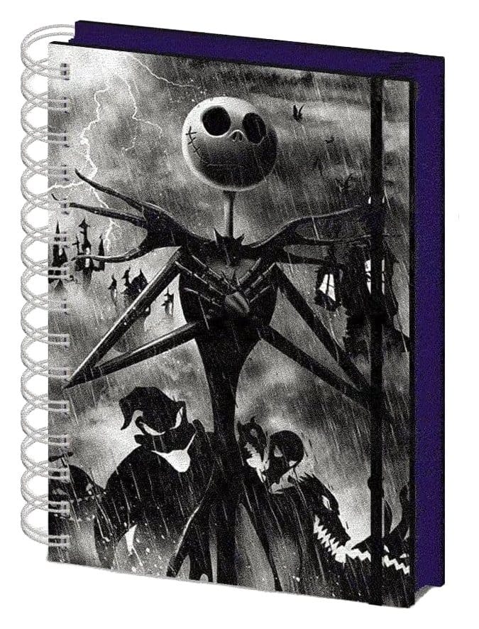 PRECOMENZI - Nightmare Before Christmas Notebook A5 Seriously Spooky