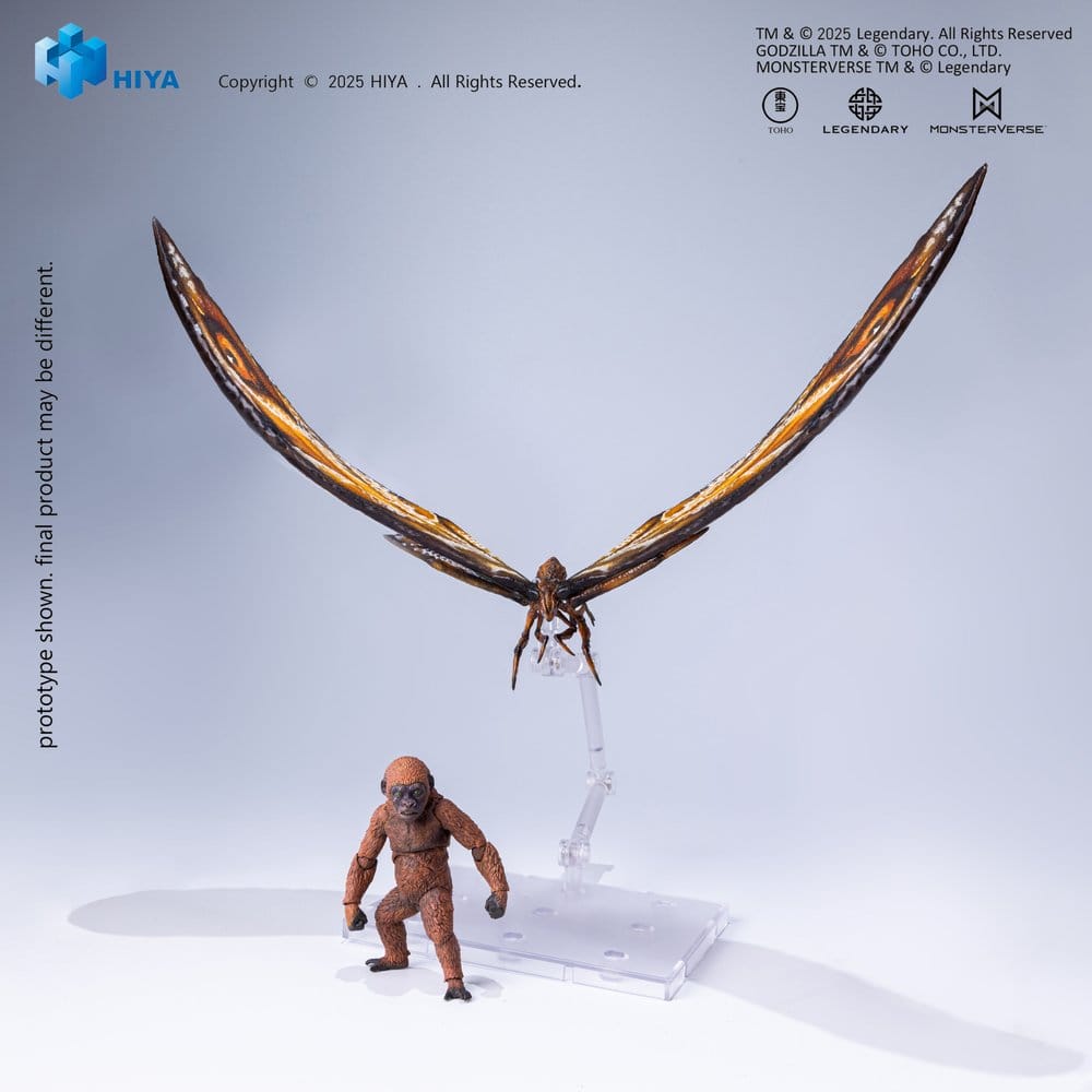 Godzilla x Kong: The New Empire Exquisite Basic Series Action Figure Mothra Premium Set 