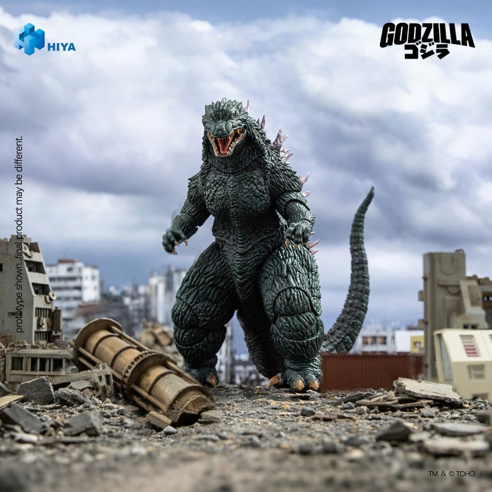 PRECOMENZI - Godzilla vs. Megaguirus (2000) Exquisite Basic Series Action Figure Godzilla 18cm