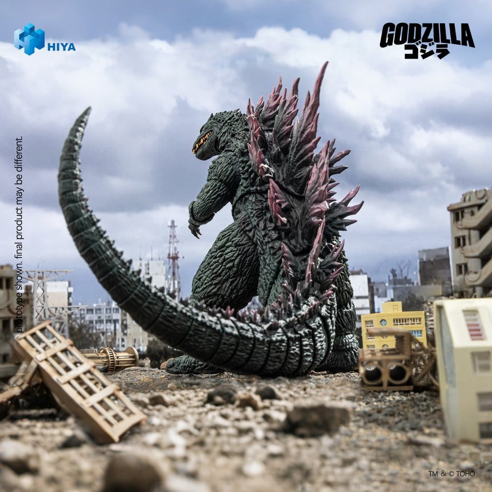 Godzilla vs. Megaguirus (2000) Exquisite Basic Series Action Figure Godzilla 18cm [3]