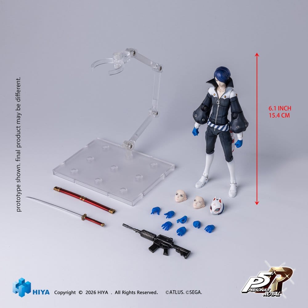 Persona 5 Royal Exquisite Basic Action Figure 1/12 Fox 16 cm [3]