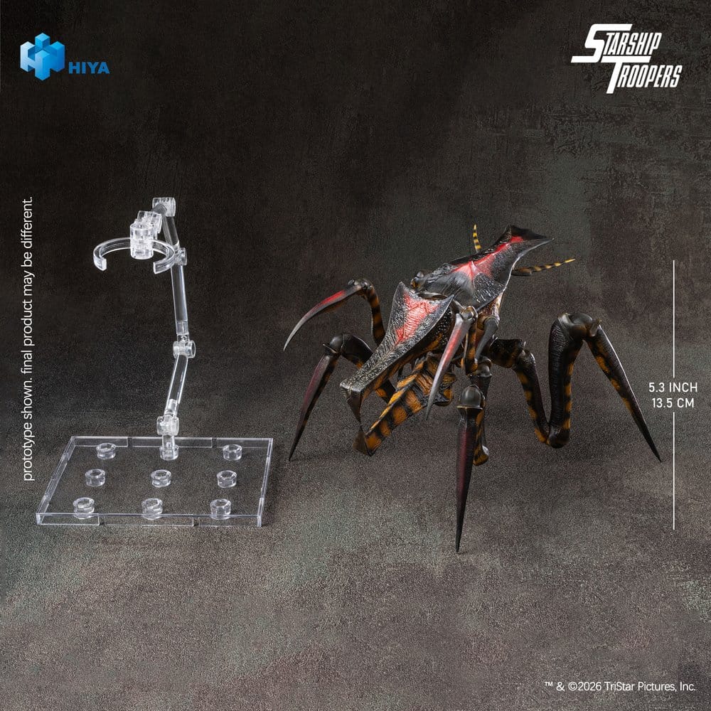 PRECOMENZI - Starship Troopers Exquisite Basic Action Figure Warrior Bug 14 cm