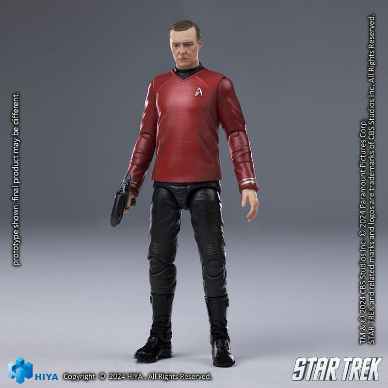 Star Trek Exquisite Mini Action Figure 1/18 Star Trek 2009 Scotty 10 cm