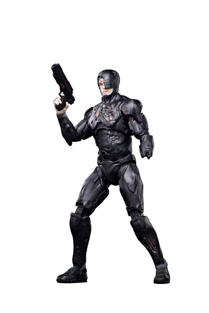 Robocop 2014 Exquisite Mini Action Figure 1/18 Robocop Battle Damage 10 cm