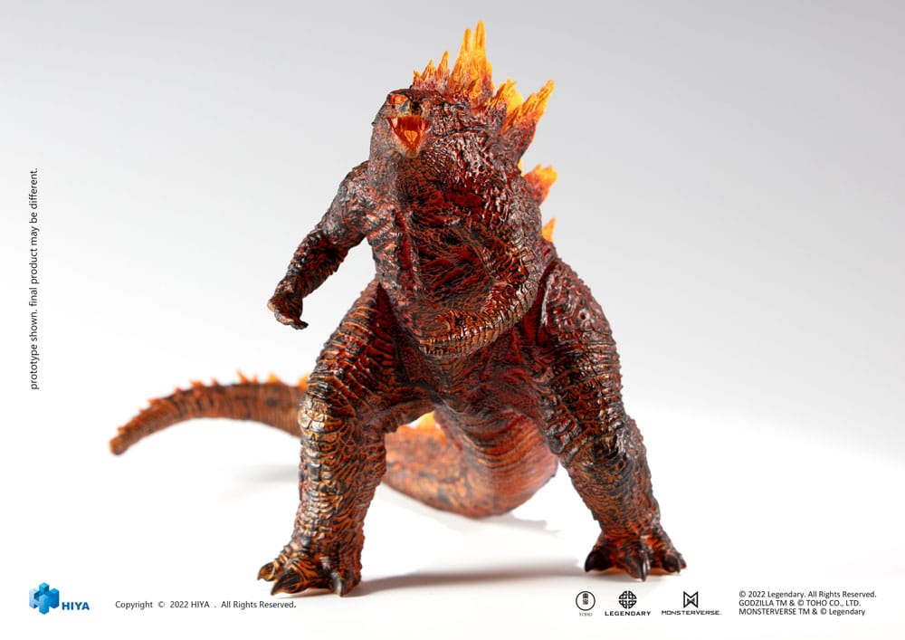 Godzilla Stylist Series PVC Statue Godzilla: King of the Monsters Burning Godzilla News Year Exclusive 20 cm