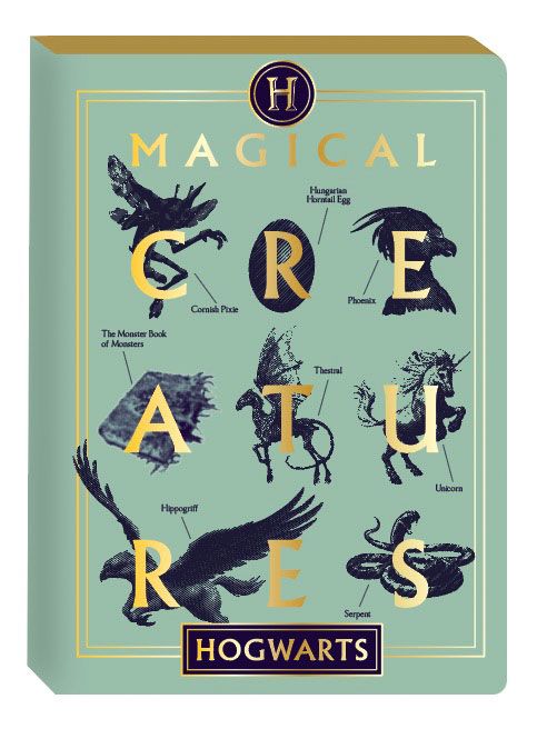 Harry Potter Notebook Flex A5 Magical Creatures