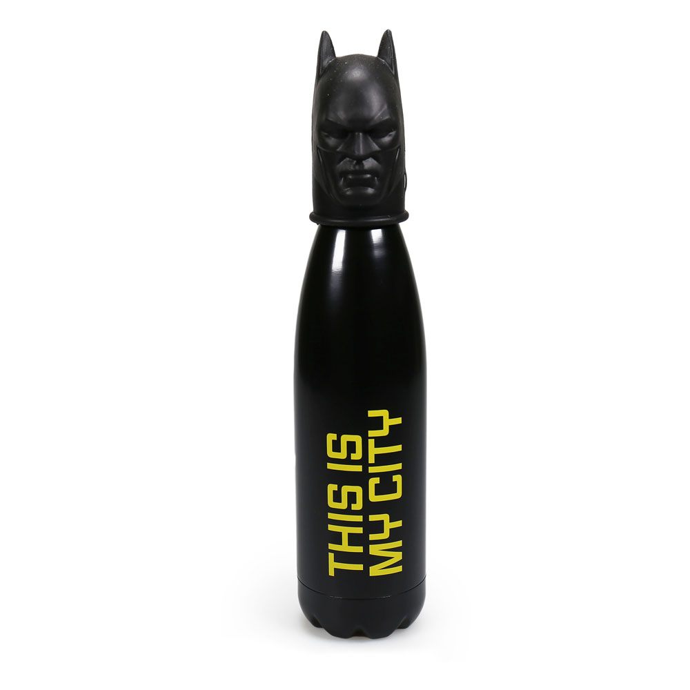 DC Comics - Batman metalen waterfles 500ml met 3D deksel