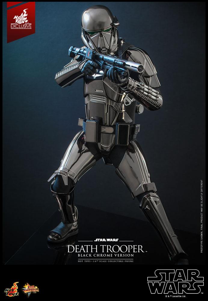 Star Wars Action Figure 1/6 Death Trooper (Black Chrome)