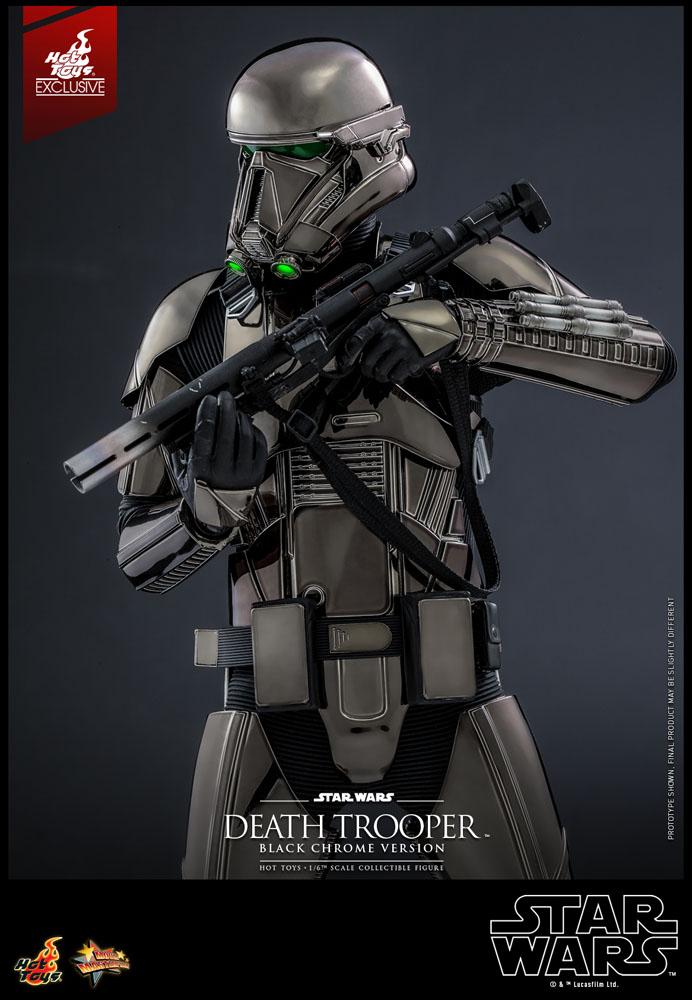 Star Wars Action Figure 1/6 Death Trooper (Black Chrome)