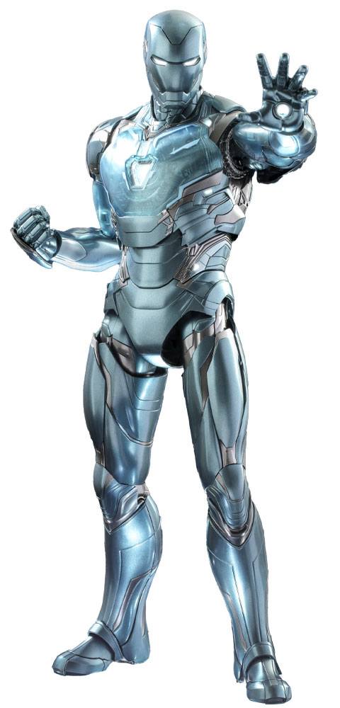 Avengers: Endgame Diecast Action Figure 1/6 Iron Man Mark LXXXV (Holographic Version) 2022 Toy Fair Exclusive 33 cm