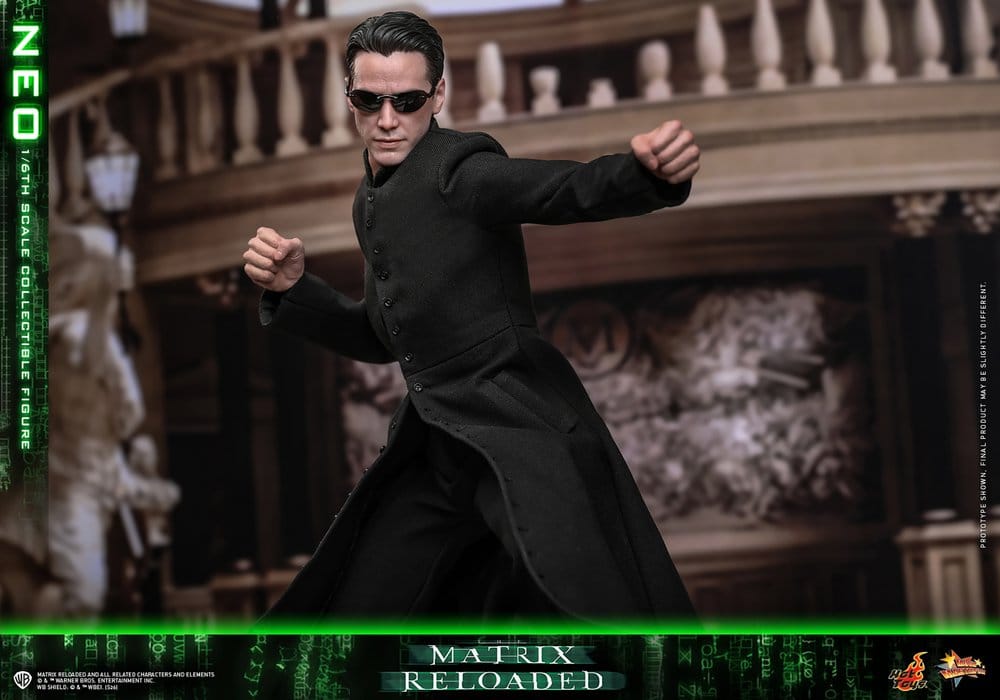 Matrix Movie Masterpiece Action Figure 1/6 Neo 31 cm [8]