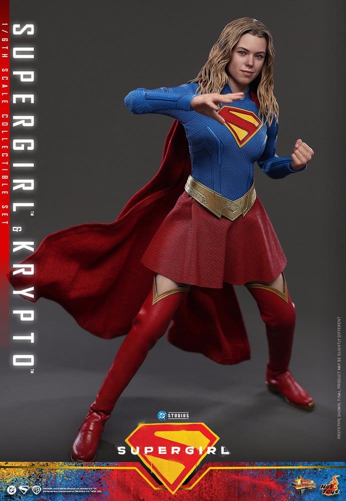 DC Comics Movie Masterpiece Action Figure Set Supergirl & Krypto 28 cm [5]