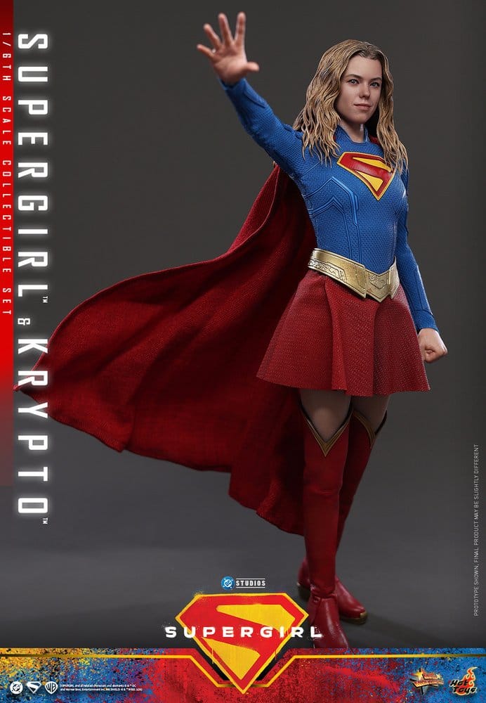 DC Comics Movie Masterpiece Action Figure Set Supergirl & Krypto 28 cm [6]