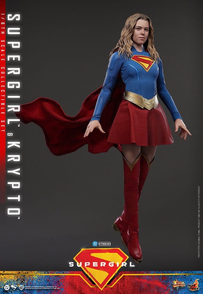 DC Comics Movie Masterpiece Action Figure Set Supergirl & Krypto 28 cm [7]