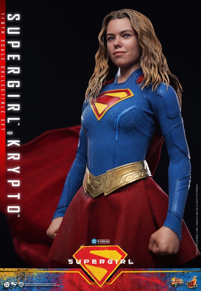 DC Comics Movie Masterpiece Action Figure Set Supergirl & Krypto 28 cm [10]