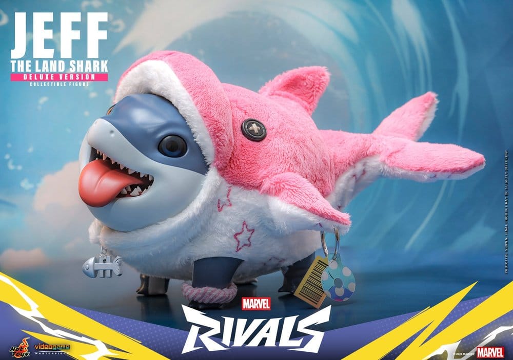 Marvel Rivals Videogame Masterpiece Series Action Figure Jeff the Land Shark (Deluxe Version) 11 cm [1]