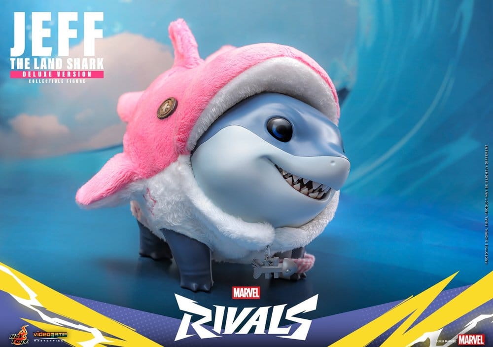 Marvel Rivals Videogame Masterpiece Series Action Figure Jeff the Land Shark (Deluxe Version) 11 cm [2]