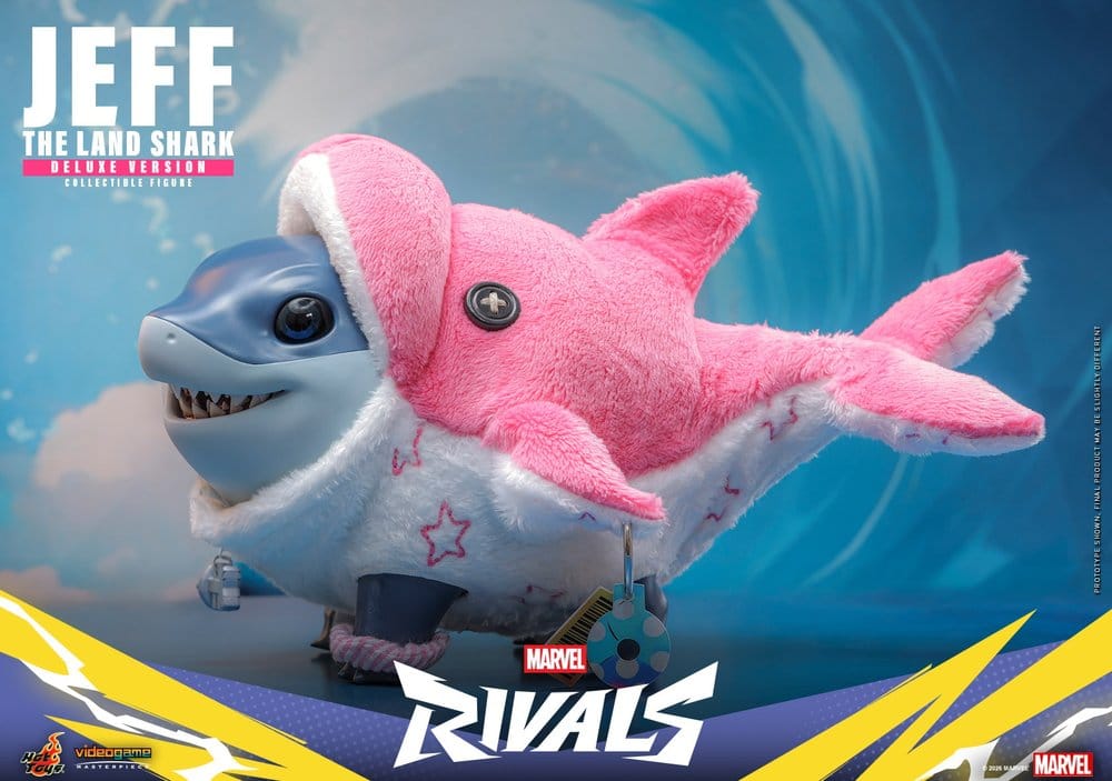Marvel Rivals Videogame Masterpiece Series Action Figure Jeff the Land Shark (Deluxe Version) 11 cm [3]