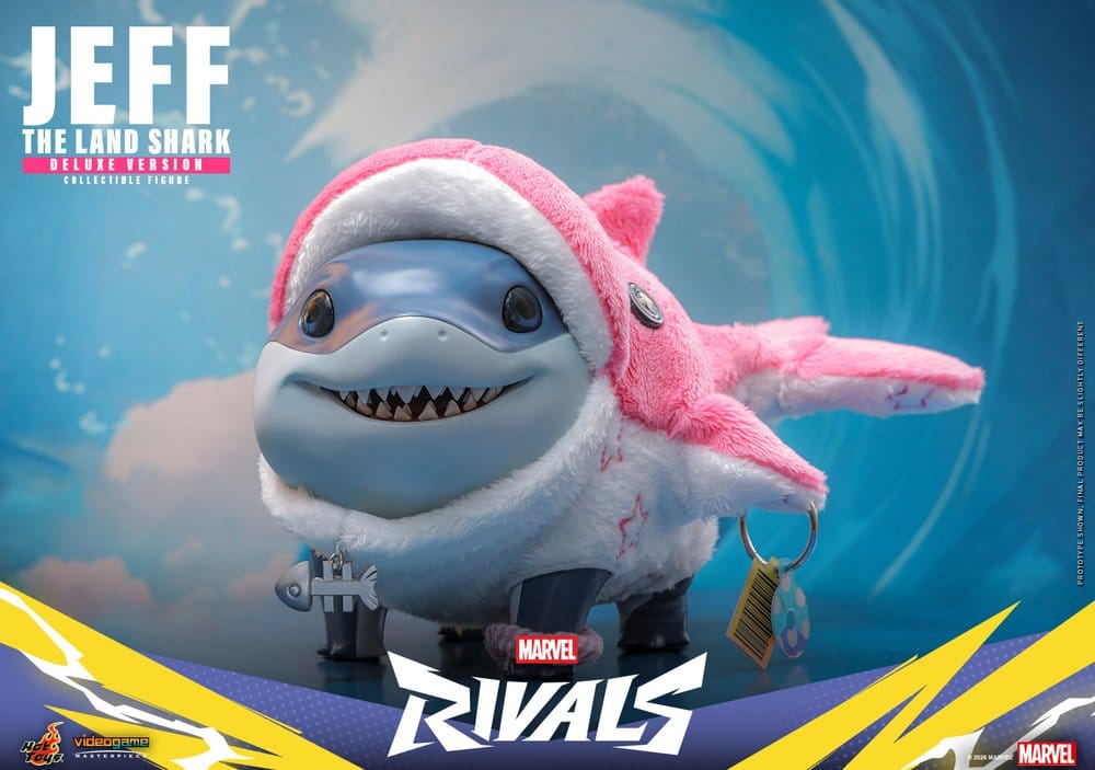 Marvel Rivals Videogame Masterpiece Series Action Figure Jeff the Land Shark (Deluxe Version) 11 cm [4]