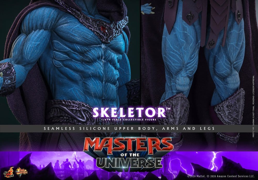 Masters of the Universe Movie Masterpiece Action Figure 1/6 Skeletor 31 cm [12]