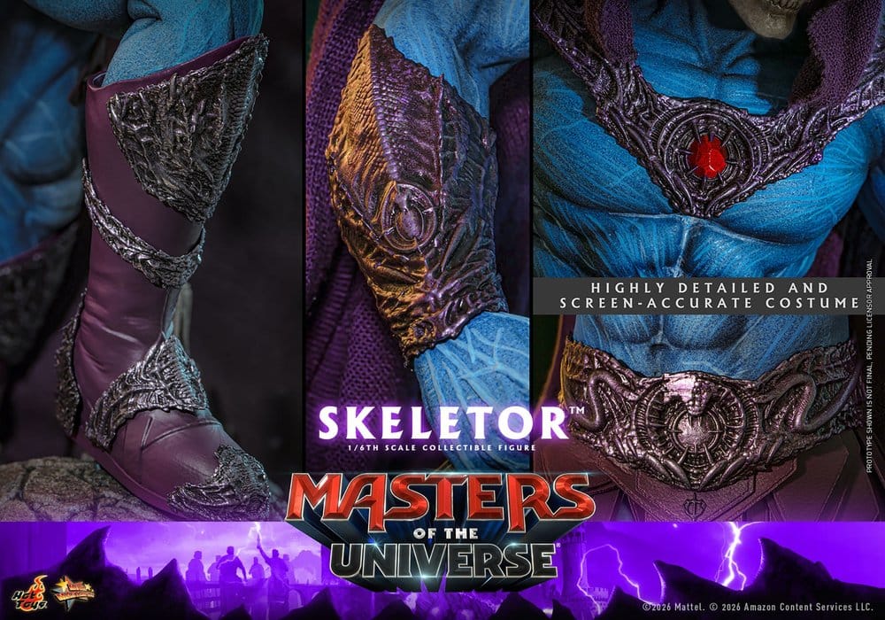Masters of the Universe Movie Masterpiece Action Figure 1/6 Skeletor 31 cm [13]