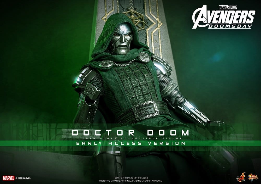 Jucarii - Avengers: Doomsday Movie Masterpiece Action Figure 1/6 Doctor Doom 31 cm