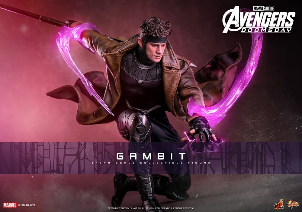 Jucarii - Avengers: Doomsday Movie Masterpiece Action Figure 1/6 Gambit 31 cm