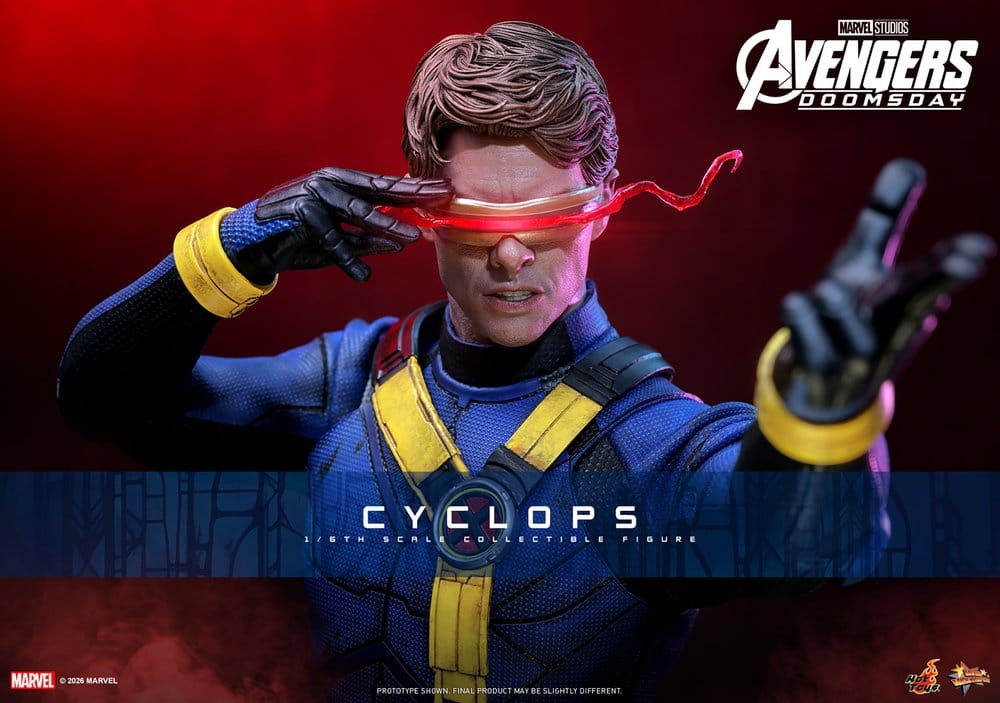 Jucarii - Avengers: Doomsday Movie Masterpiece Action Figure 1/6 Cyclops 30 cm