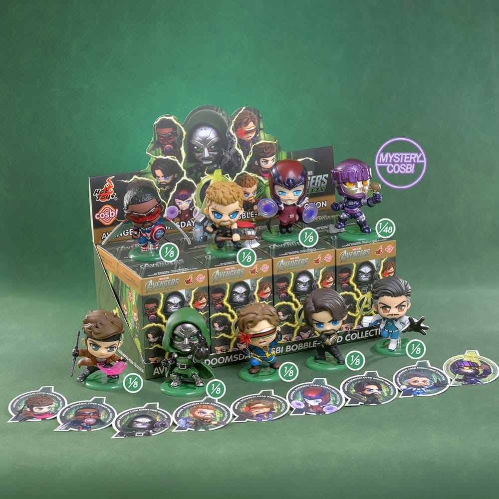 Marvel Cosbi Minifigures 11 cm Avengers: Doomsday Blind Box Display (8) [1]