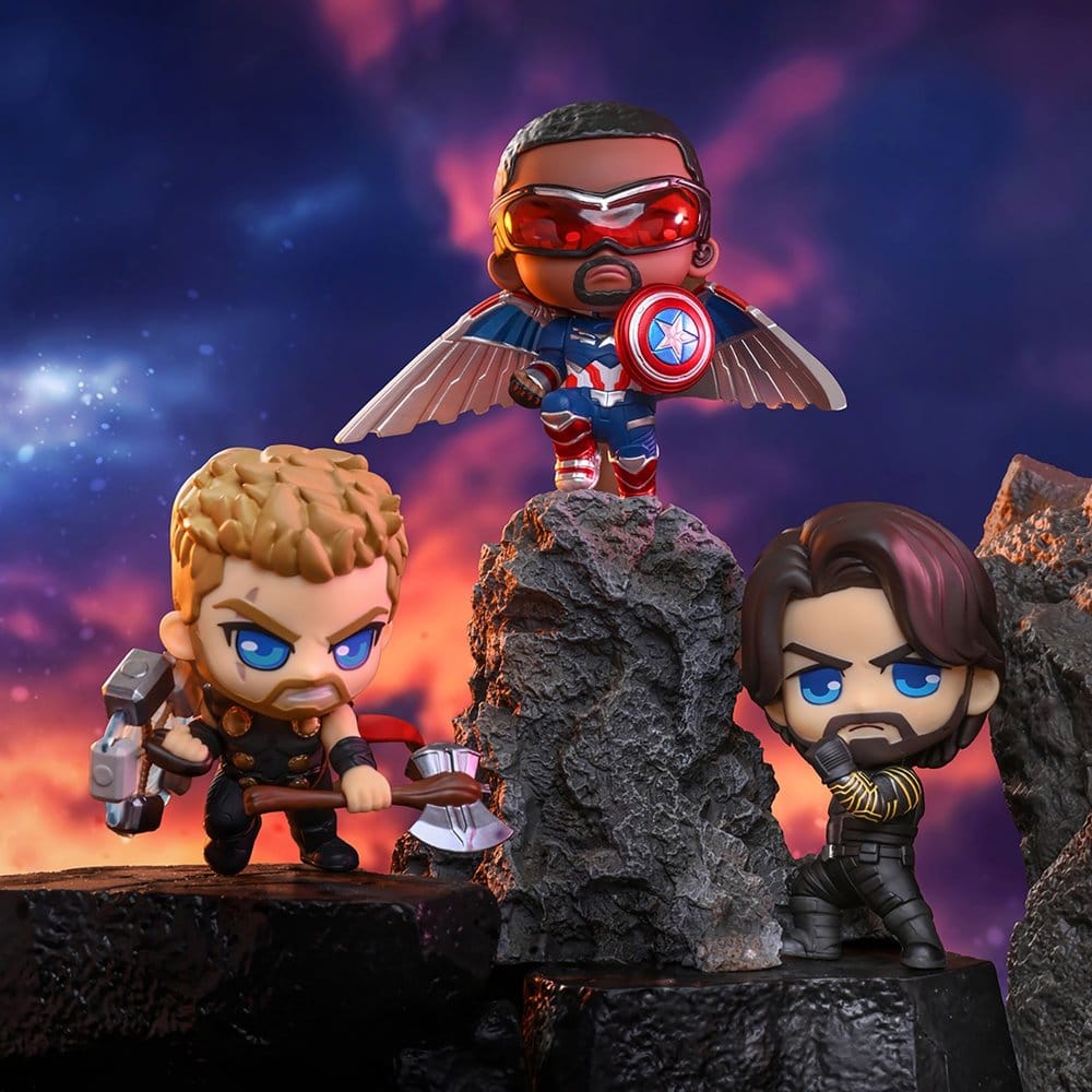 Marvel Cosbi Minifigures 11 cm Avengers: Doomsday Blind Box Display (8) [3]