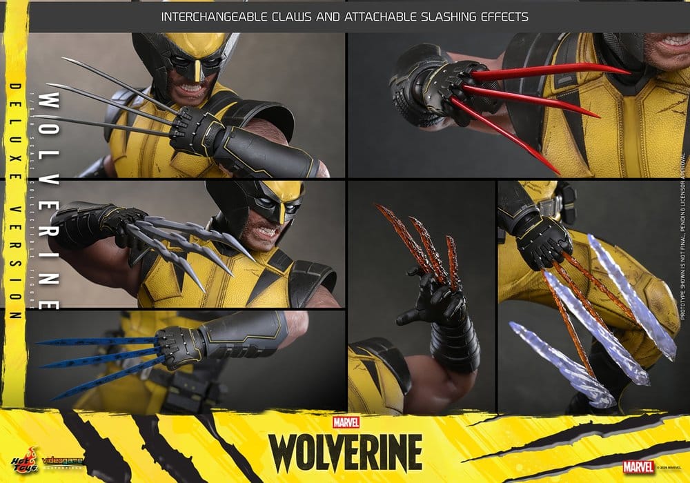 Marvel Video Game Masterpiece Action Figure 1/6 Wolverine (Deluxe Version) 29 cm [17]