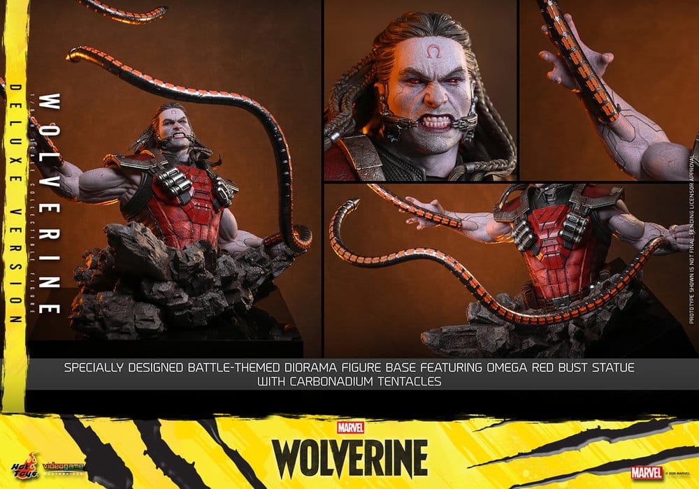 Marvel Video Game Masterpiece Action Figure 1/6 Wolverine (Deluxe Version) 29 cm [18]