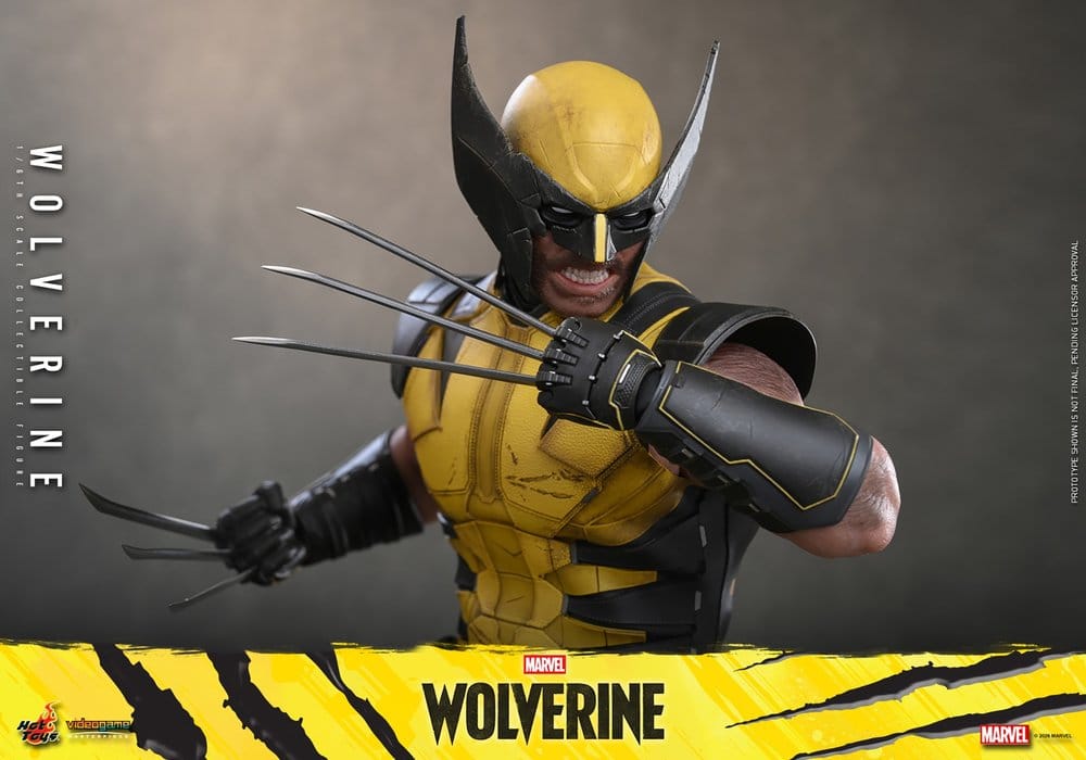 Marvel Video Game Masterpiece Action Figure 1/6 Wolverine 29 cm [12]